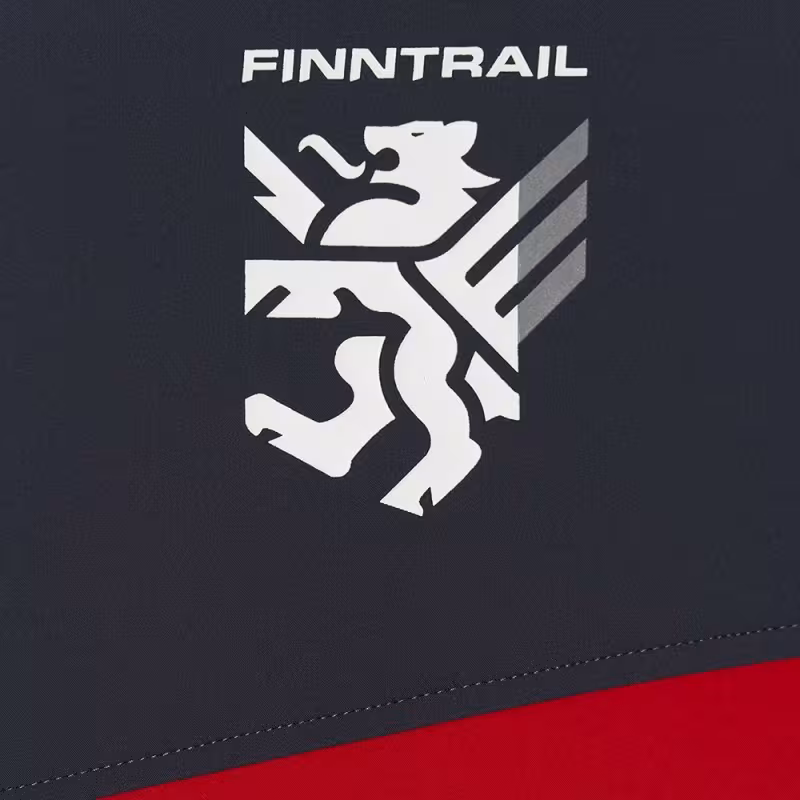 Куртка мужская Finntrail Softshell Nitro 1320, ткань Софтшелл, красный/серый, размер 44-46 (S), 165-175 см