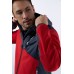 Куртка мужская Finntrail Softshell Nitro 1320, ткань Софтшелл, красный/серый, размер XL