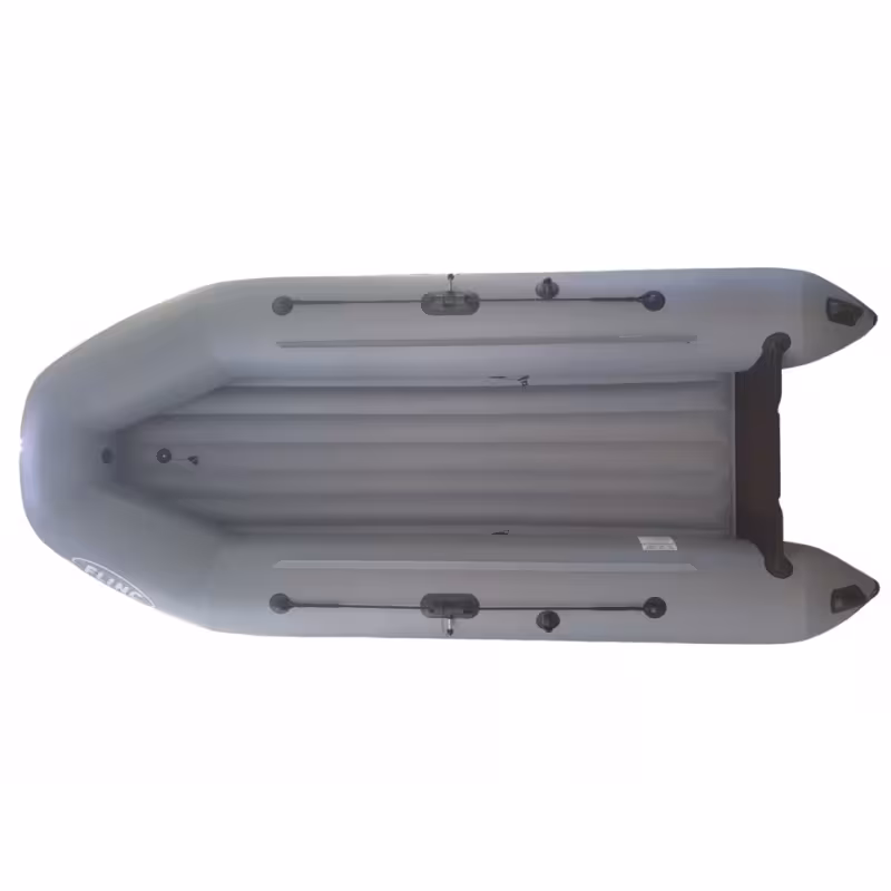 Надувная лодка ПВХ Flinc FT320A Люкс, НДНД, серый