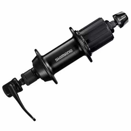 Втулка задняя Shimano Tourney TX500, 32 отверстия, 8-9 скоростей, QR, черный