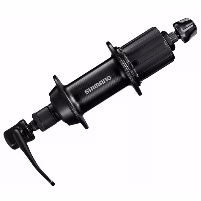 Втулка задняя Shimano Tourney TX500, 32 отверстия, 8-9 скоростей, QR, черный