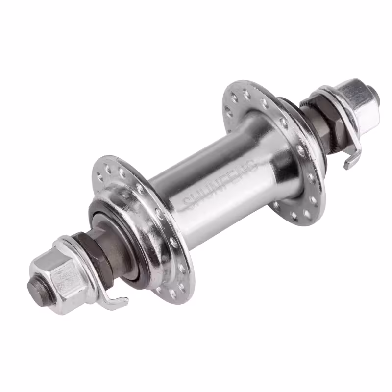 Втулка передняя SF-HB03F-S-14Gx20H, 130280, сталь, хром, FLYTE 14"