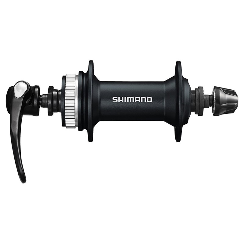 Втулка передняя Shimano Alivio M4050, EHBM4050BL, 32 отверстия, C.Lock, QR 133мм, черный