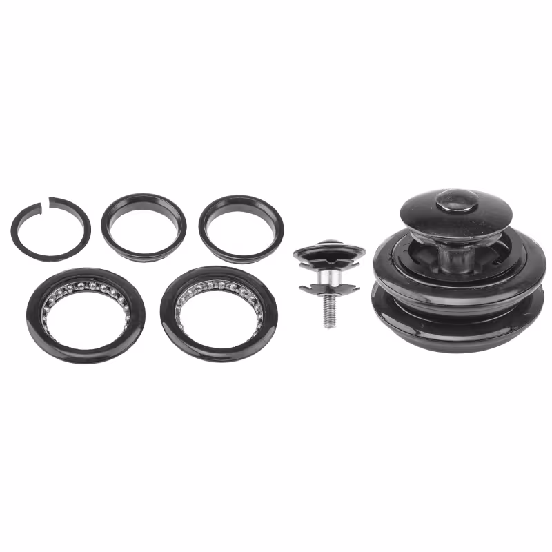 Детали рулевой колонки Kenli KL-B411A, 170119, 1-1/8", безрезьбовая, черный