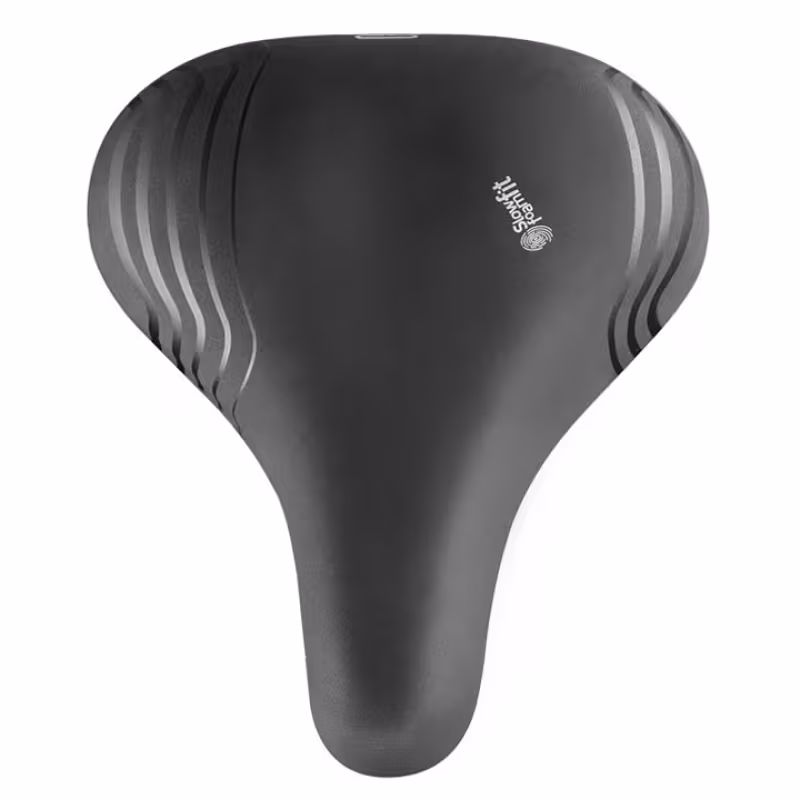 Седло велосипедное Selle Royal Roomy Woman, женское, гелевое + эластомер, “с эффектом памяти”