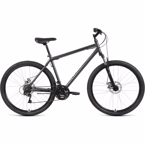Велосипед 27,5 ALTAIR MTB HT 2.0 disc (27,5" 21 ск. рост 19") темно-серый/черный