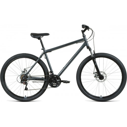 Велосипед 27,5 ALTAIR MTB HT 2.0 disc (27,5" 21 ск. рост 19") темно-серый/черный
