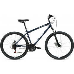 Велосипед 27,5 ALTAIR MTB HT 2.0 disc (27,5" 21 ск. рост 19") темно-синий/белый