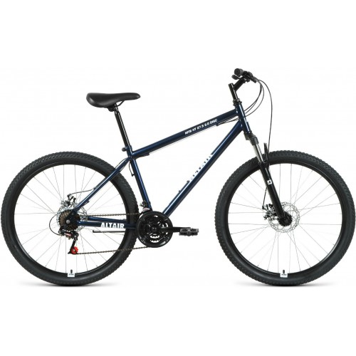 Велосипед 27,5 ALTAIR MTB HT 2.0 disc (27,5" 21 ск. рост 19") темно-синий/белый