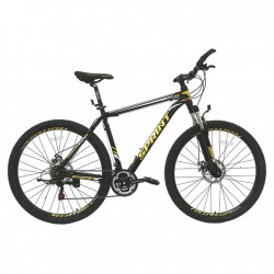 Велосипед 29 TECH TEAM SPRINT disc (29" 21 ск. рост 18") ALU, черный