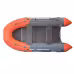 Надувная лодка ПВХ Flinc Boatsman BT365SK, пайол фанерный, графит/оранжевый