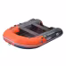 Надувная лодка ПВХ Flinc Boatsman BT365SK, пайол фанерный, графит/оранжевый