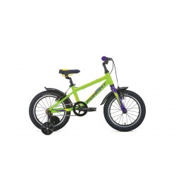 Велосипед 16 FORMAT Kids (16", 1 скорость, рост OS), зеленый