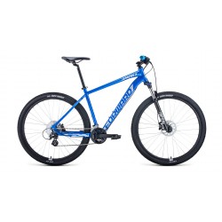 Велосипед 29 FORWARD APACHE X (29", 16 скоростей, рост 17"), синий/серебристый
