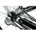 Велосипед 28 FORWARD DORTMUND 3.0 (28", 3 скорости, рост 19"), черный/серебристый