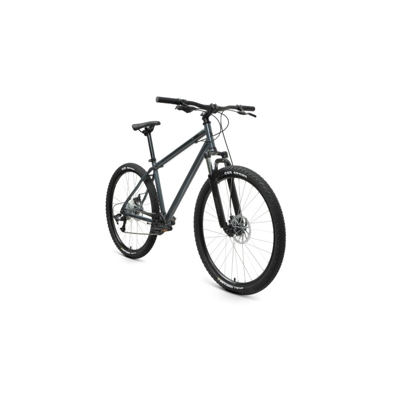 Велосипед 27,5 FORWARD SPORTING 2.2 disc (27,5", 8 скоростей, рост 19"), темно-серый/черный