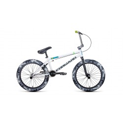 Велосипед BMX подростковый FORWARD ZIGZAG 20, рост 20,75, 1 скорость, белый