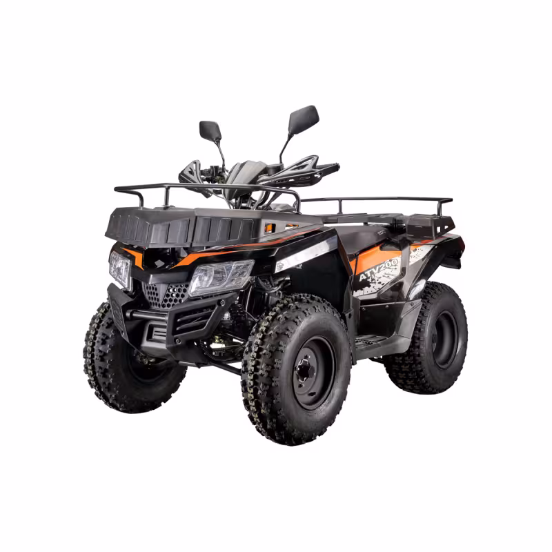 Комплект запчастей для сборки квадроцикла Yacota CABO-200, черный/оранжевый