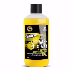 Автошампунь с воском для ручной мойки Grass Wash&Wax 110410, 1 л