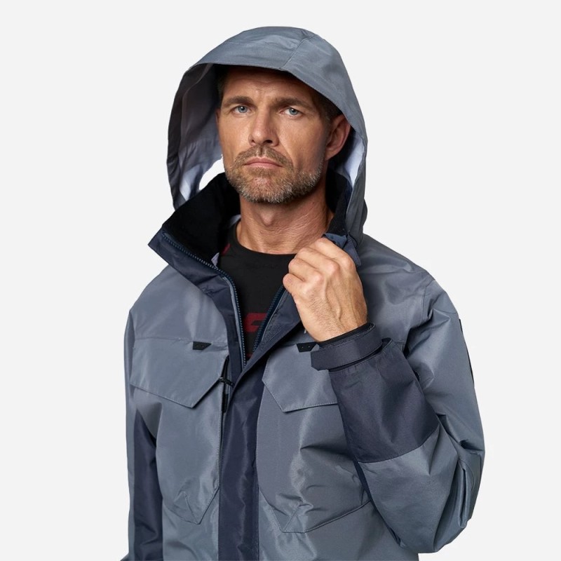 Куртка мужская Finntrail Coaster 4023, мембрана Hard-Tex, серый, размер 50-52 (L), 175-185 см