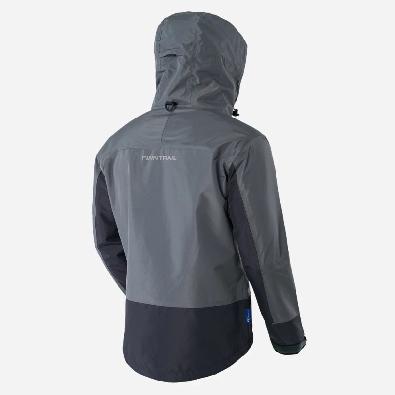 Куртка мужская Finntrail Coaster 4023, мембрана Hard-Tex, серый, размер 54-56 (XL), 180-190 см