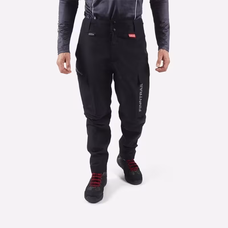 Брюки мужские Finntrail Expert 4602, мембрана Hard-Tex, черный, размер 50-52 (L), 175-185 см