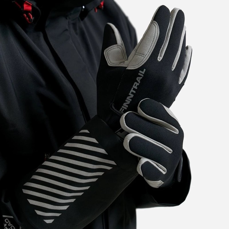 Мотоперчатки Finntrail Enduro 2760, черный/серый, размер XL
