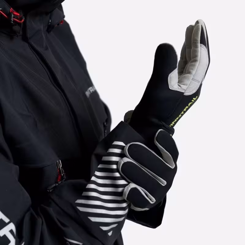 Мотоперчатки Finntrail Enduro 2760, черный/желтый, размер M