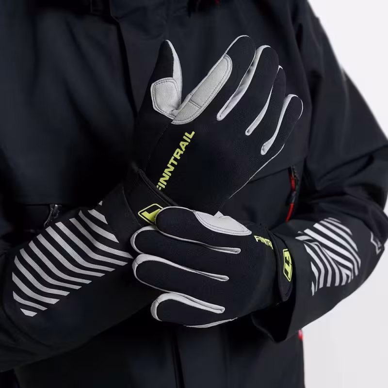 Мотоперчатки Finntrail Enduro 2760, черный/желтый, размер XL