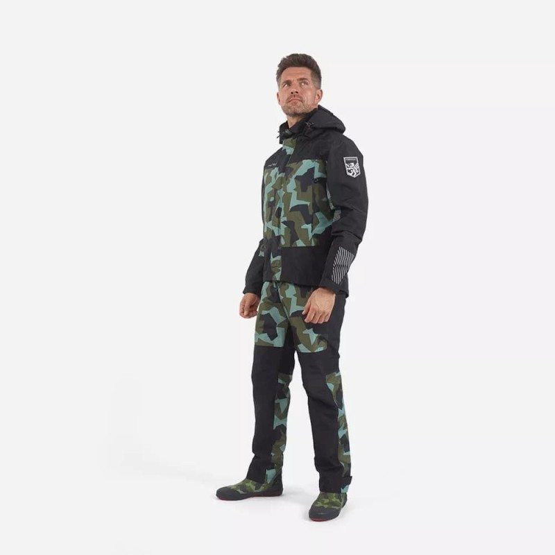 Костюм мужской Finntrail Thor 3420, мембрана Hard-Tex, черный, размер 44-46 (S), 165-175 см