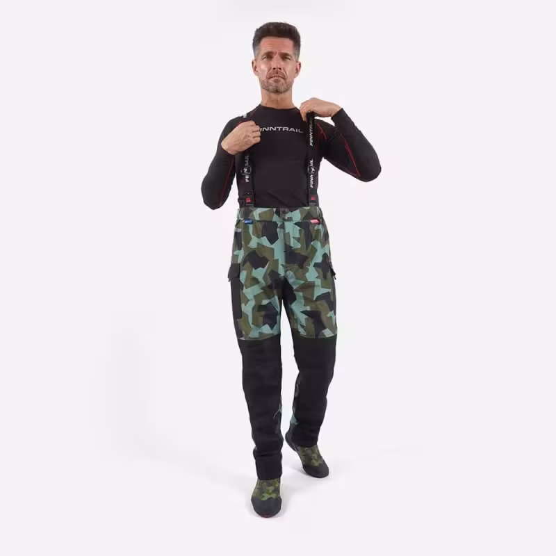 Костюм мужской Finntrail Thor 3420, мембрана Hard-Tex, черный, размер 44-46 (S), 165-175 см