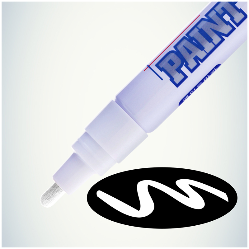 Маркер-краска Munhwa PM-05, 4 мм, белый