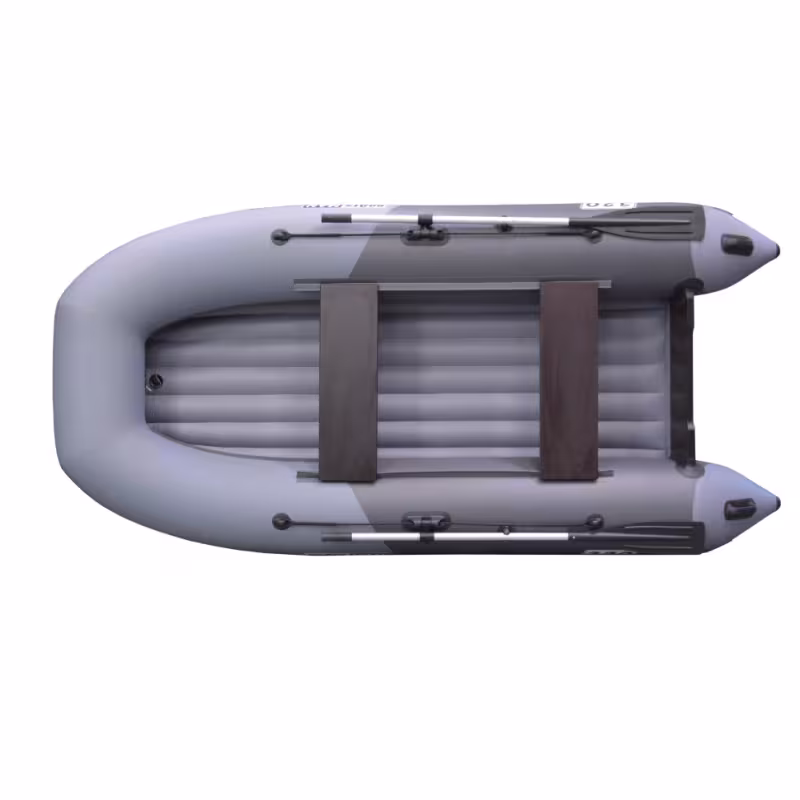 Надувная лодка ПВХ Flinc BoatsMan BT320А, НДНД, серый/графит