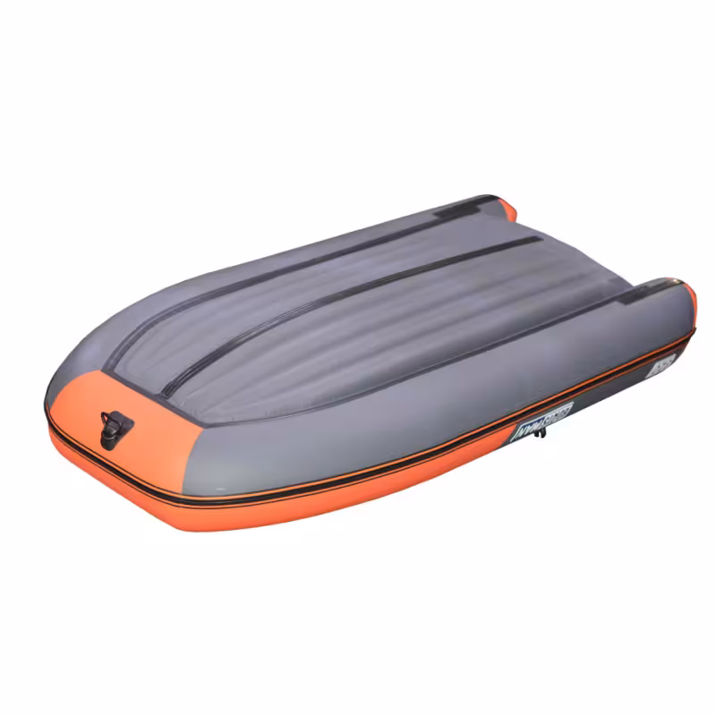 Надувная лодка ПВХ Flinc BoatsMan BT320А, НДНД, графит/оранжевый