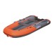 Надувная лодка ПВХ Flinc BoatsMan BT320А, НДНД, графит/оранжевый