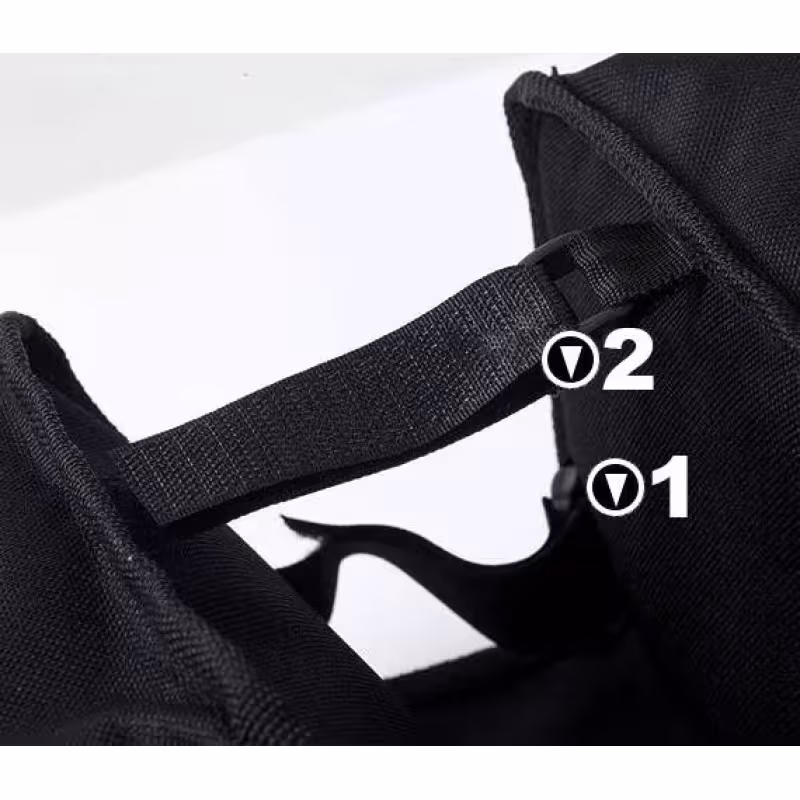 Велосумка для смартфона на раму TBS Mingda, черный