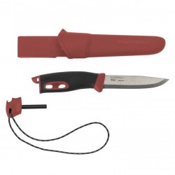 Нож с огнивом Morakniv Companion Spark Red 13571
