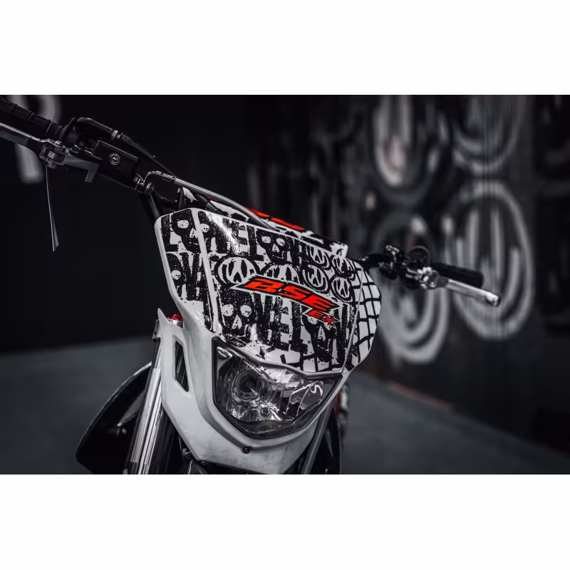 Питбайк BSE EX 125E Max13 0.1 White/Red