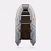 Надувная лодка ПВХ Gladiator B370S, пайол фанерный, светло-серый/темно-серый