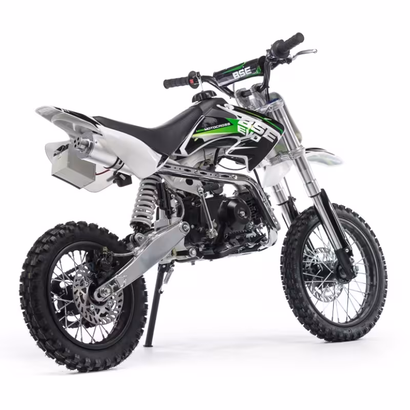 Питбайк детский BSE EVO 110E SA 3.0 Green Blade (колеса 12/10)