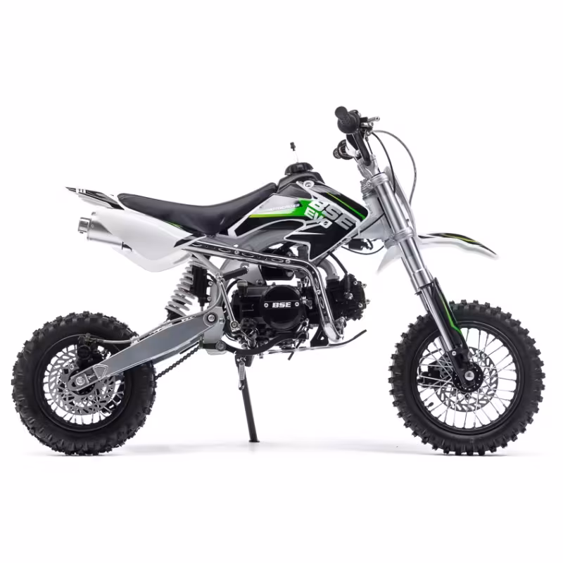 Питбайк детский BSE EVO 110E SA 3.0 Green Blade (колеса 14/12)