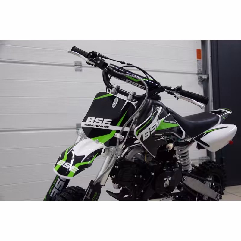 Питбайк детский BSE EVO 110E SA 3.0 Green Blade (колеса 14/12)