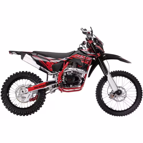 Мотоцикл кроссовый  BSE Z10 Red/Black