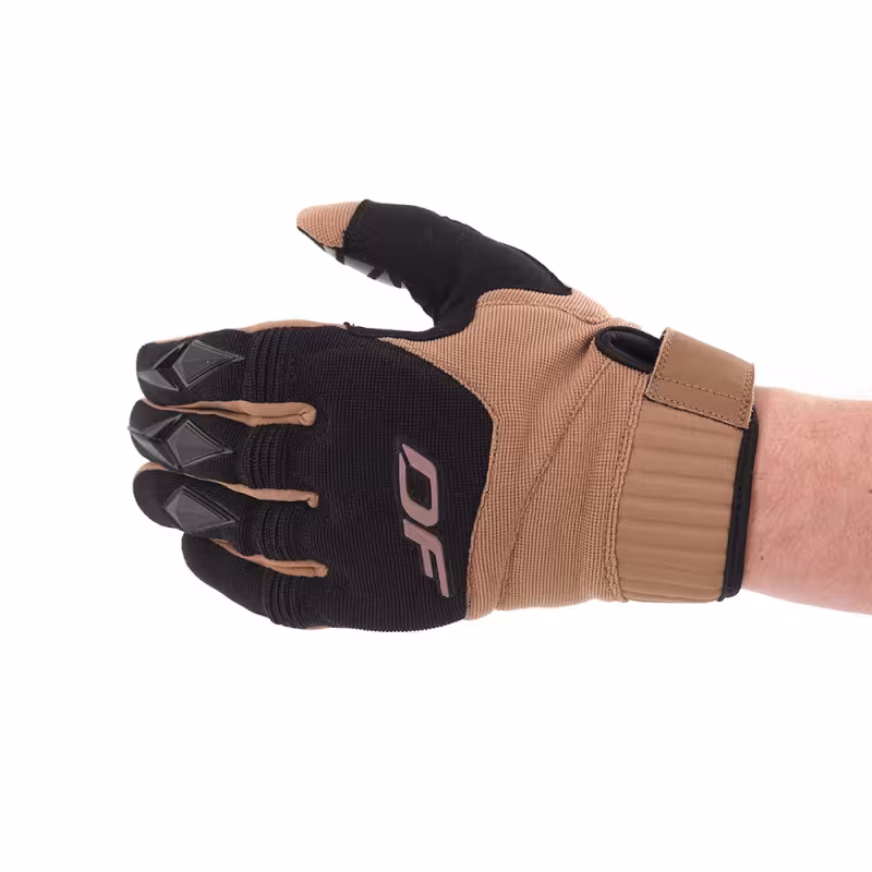 Мотоперчатки Dragonfly Enduro Khaki, коричневый, размер ХXL