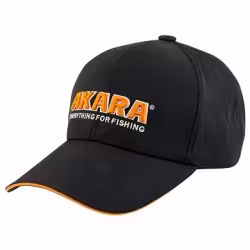 Кепка-бейсболка Akara, хлопок, черный