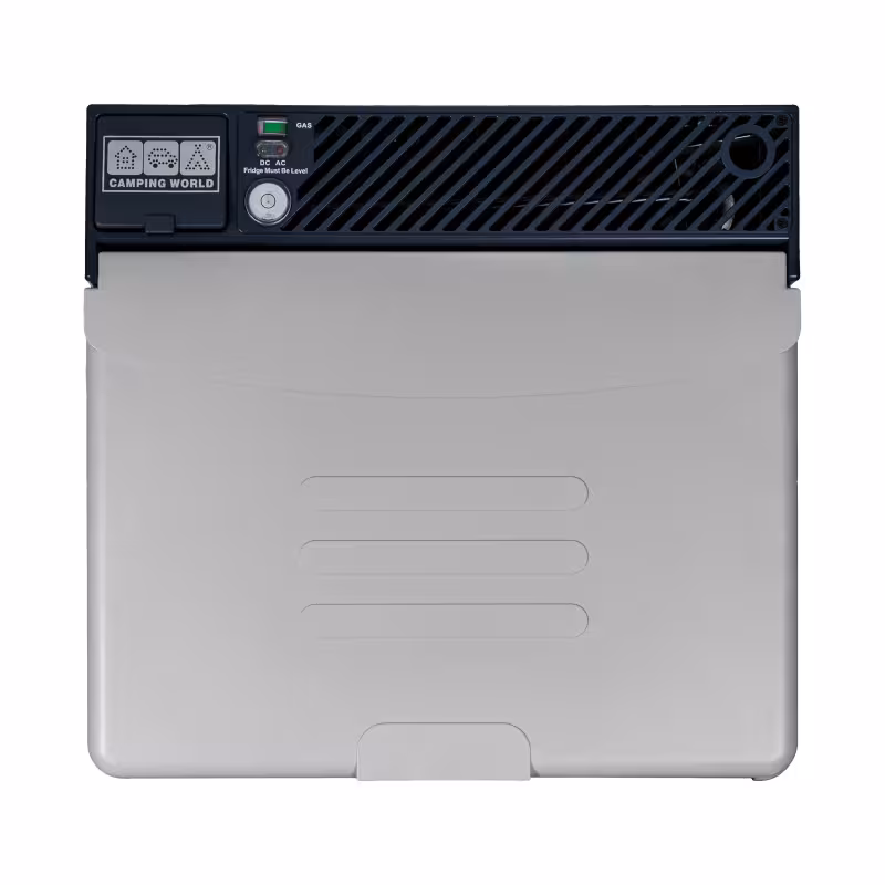 Термобокс электрогазовый Camping World DeLuxe, 42 л, серый/белый