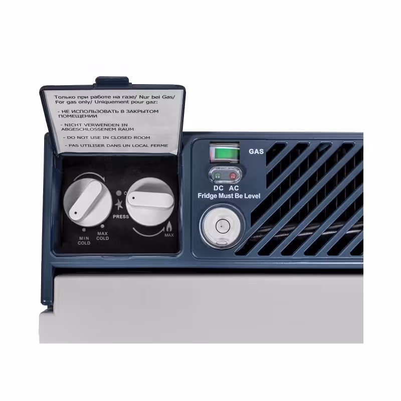 Термобокс электрогазовый Camping World DeLuxe, 42 л, серый/белый