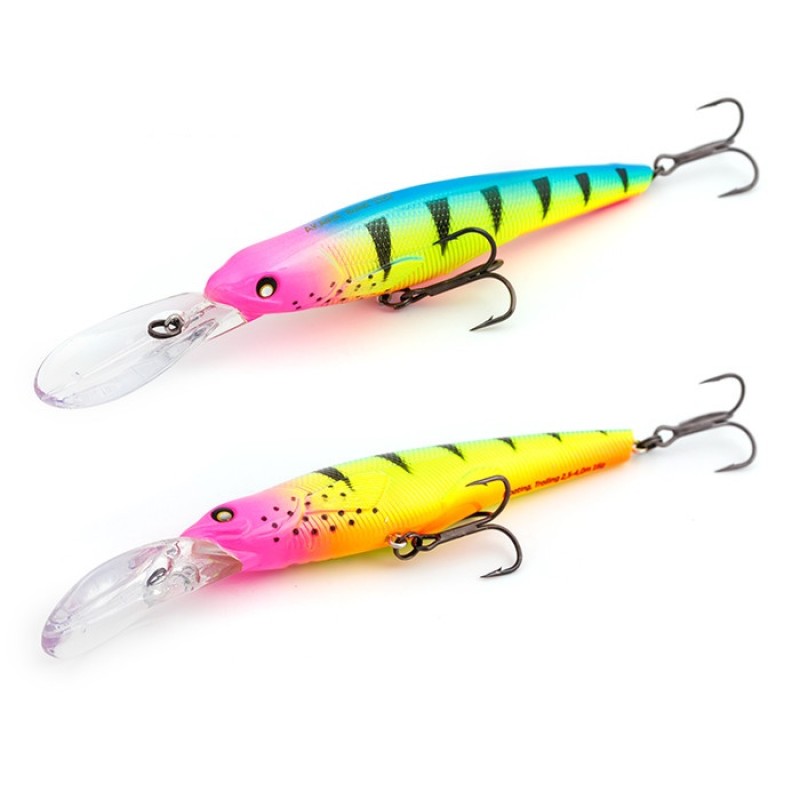 Воблер плавающий Akara Buddy 115F А124, 115 мм, 16 г, цвет А124