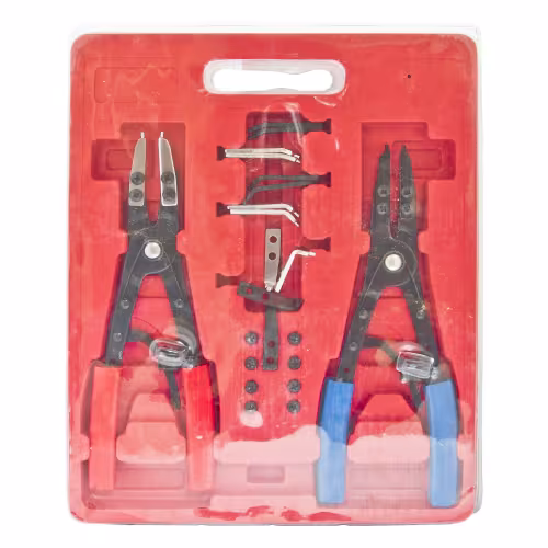 Набор съемников стопорных колец Эврика ER-86856, 18 предметов