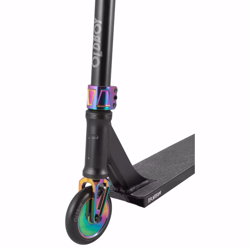 Самокат трюковой Tech Team Old Boy, неохром